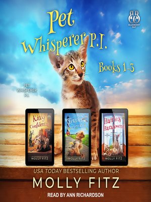 cover image of Pet Whisperer P.I., Books 1-3